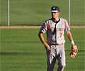 Cheyenne Grizzly in the outfield