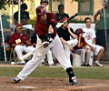 Fort Collins Foxes at bat