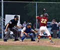 Fort Collins Foxes at bat