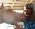 Cloud and Colleen at Four Directions Horse Farm