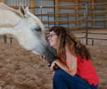 Star and Kris at Four Directions Horse Farm