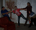 Manson family attacks Hanna at Morbid Nights Haunted House