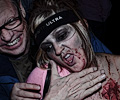 Zombie attack at the Fort Collins Zombie Crawl