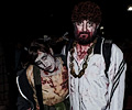 Zombie couple at the Fort Collins Zombie Crawl