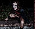 Zombie at the Fort Collins Zombie Crawl