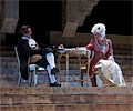 Mozart's wife Constanze Weber asks Antonio Salieri for help