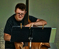 Myles Sloniker on bass
