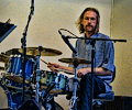 Mark Raynes on drums