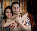 Matt and Jenn model shoot