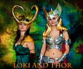 Loki and Thor (Marvel Comics) - Denver Comic Con 2015