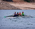 Horsetooth Ache rowing race 4-man boat