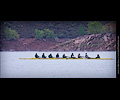 Horsetooth Ache rowing race 8-man boat