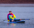 Paddle boat spectator