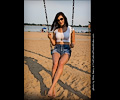 Lily model shoot