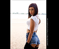 Lily model shoot