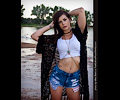 Lily model shoot