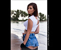 Lily model shoot