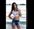 Lily model shoot