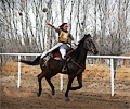 Kryssi Jeaux Miller with Cherokee
