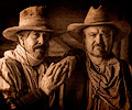Matthew and Les