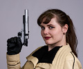 Staci as Qira from Star Wars