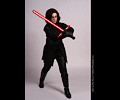 Julia as Kylo Ren