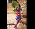 Eva as Spiderman