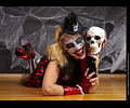 Mandy as Freddie, Harley and Witch