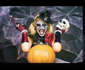Mandy as Freddie, Harley and Witch