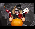 Mandy as Freddie, Harley and Witch