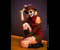 Mandy as Freddie, Harley and Witch