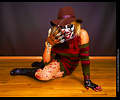 Mandy as Freddie, Harley and Witch