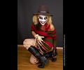 Mandy as Freddie, Harley and Witch