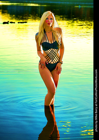 Mandy at Lake Loveland Model Shoot