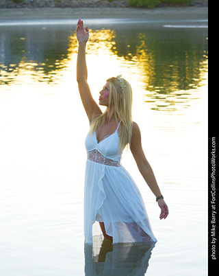 Mandy at Lake Loveland Model Shoot