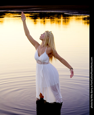 Mandy at Lake Loveland Model Shoot