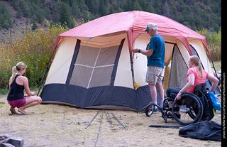 Adventure Team Challenge - day 1 arrival