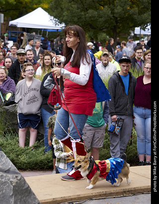 Tour de Corgi - Costume Contest - Wonder Woman