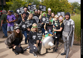 Tour de Corgi - Costume Contest - Free the Aliens