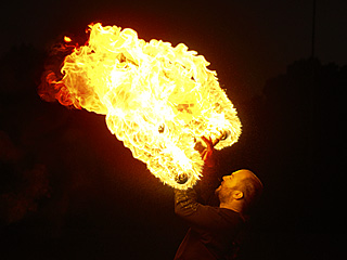 2019-10-05 - World Hoop Day Fire Performer #01