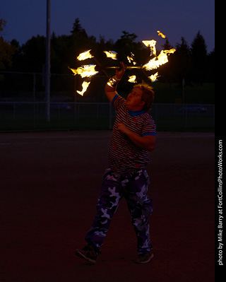 World Hoop Day 2019 - Fire Performer #02