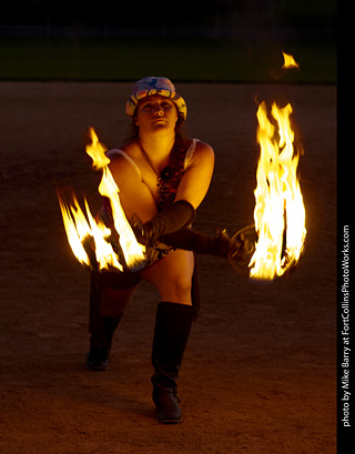 World Hoop Day 2019 - Fire Performer #03