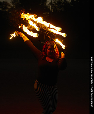 World Hoop Day 2019 - Fire Performer #04