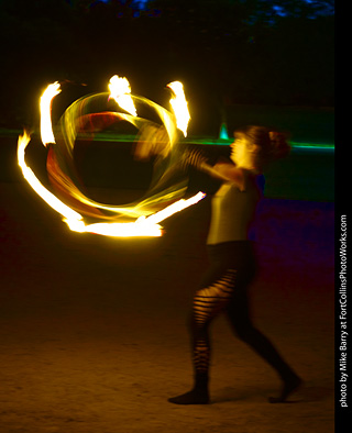 World Hoop Day 2019 - Fire Performer #05