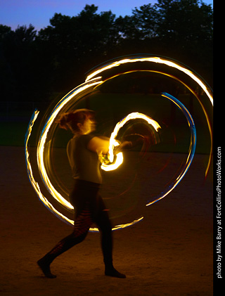 World Hoop Day 2019 - Fire Performer #05