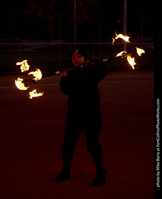 World Hoop Day 2019 - Fire Performer #08