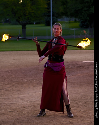 World Hoop Day 2019 - Fire Performer #09