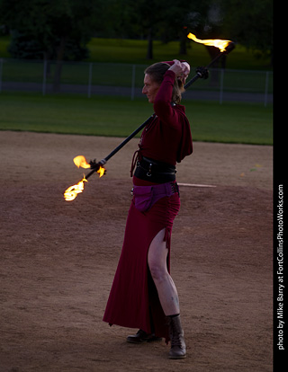 World Hoop Day 2019 - Fire Performer #09