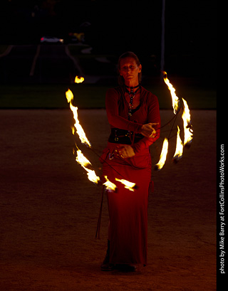 World Hoop Day 2019 - Fire Performer #09