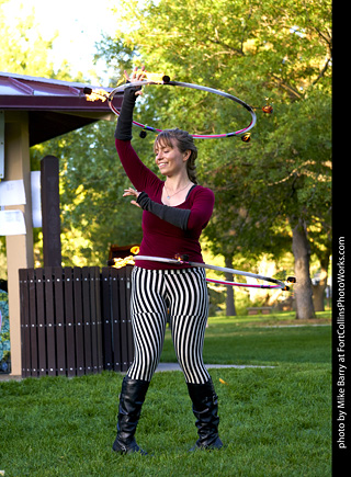 World Hoop Day 2019 - Fire Performer #10